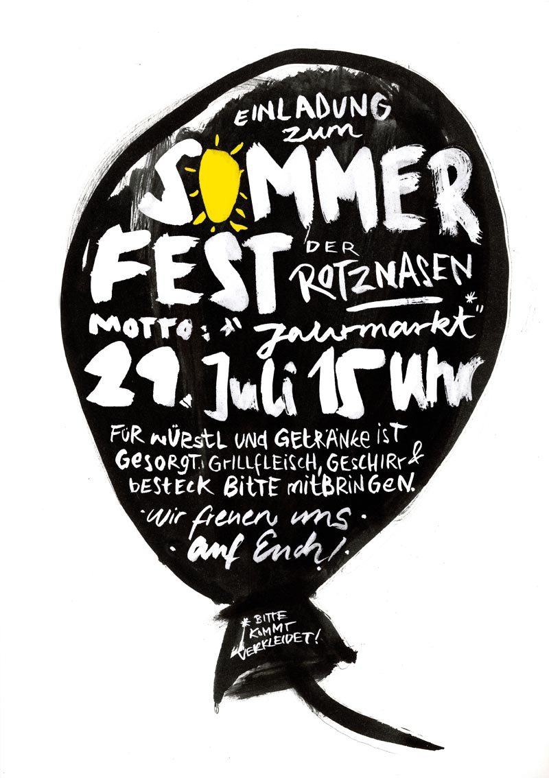 Poster Sommerfest
